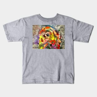 Grizzly Bear Grunge Kids T-Shirt